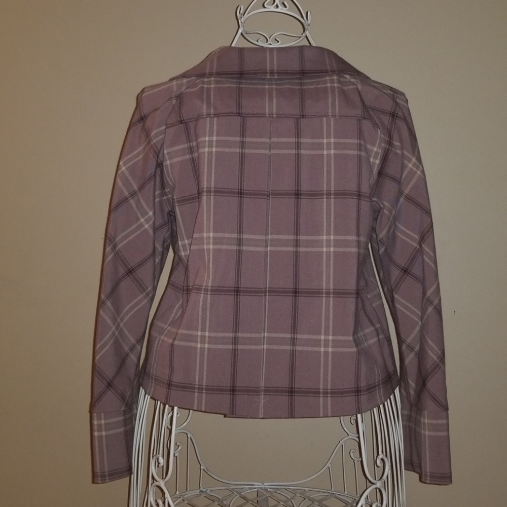 Zinc Plaid Jacket View 2